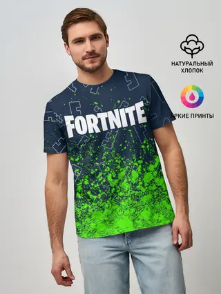 Мужская базовая футболка / FORTNITE / ФОРТНАЙТ