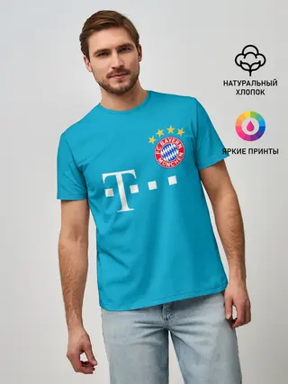 Мужская базовая футболка / Bayern | Бавария 20-21 г.