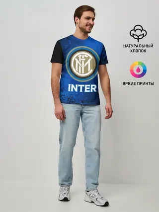 Мужская базовая футболка / INTER / Интер