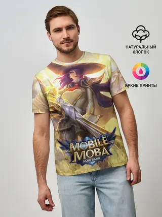Мужская базовая футболка / Mobile legends