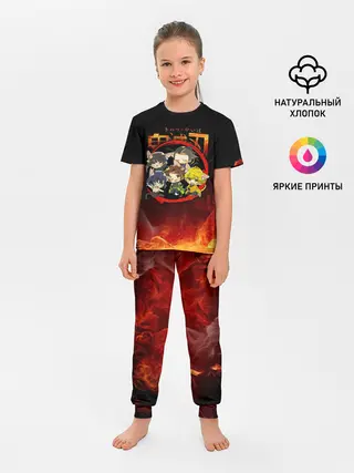 Детская пижама с брюками / Клинок, рассекающий демонов Персонажи