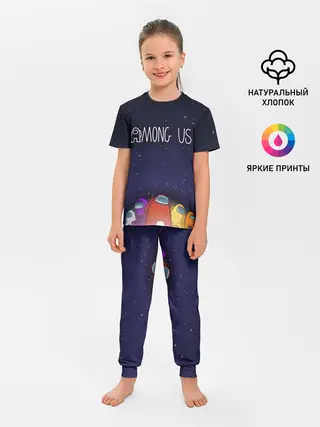 Детская пижама с брюками / Among Us team