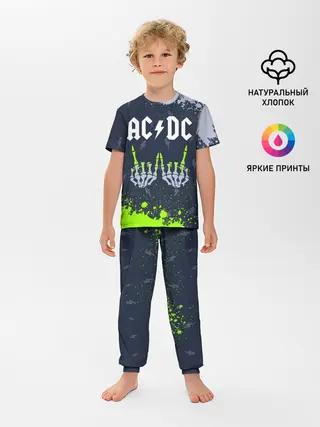 Детская пижама с брюками / AC DС