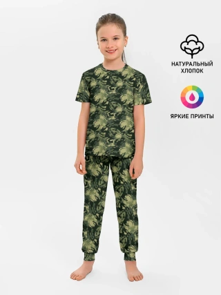 Детская пижама с брюками / Крабы
