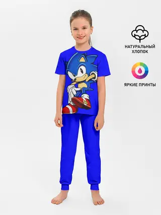 Детская пижама с брюками / SONIC