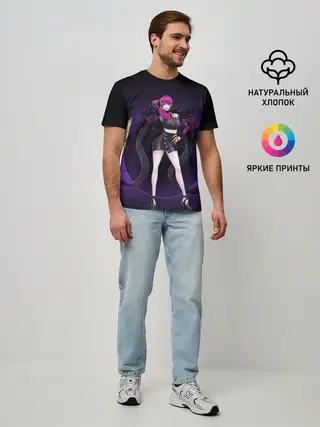 Мужская базовая футболка / Evelynn