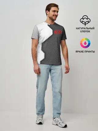 Мужская базовая футболка / Kia sport uniform auto
