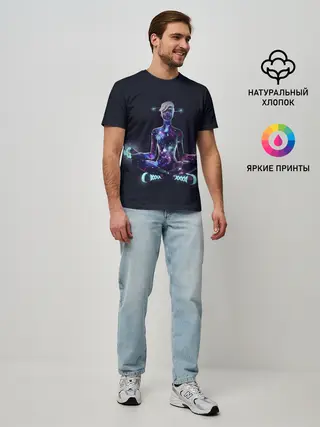 Мужская базовая футболка / Galaxy Scout