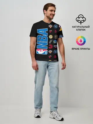 Мужская базовая футболка / NBA