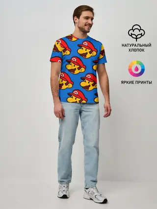 Мужская базовая футболка / Mario