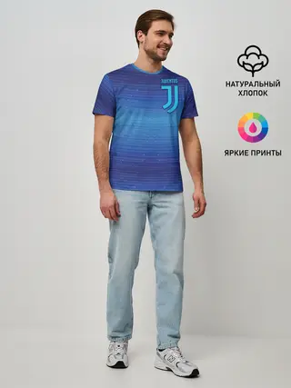 Мужская базовая футболка / Juventus new uniform