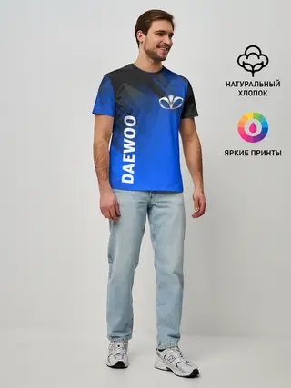 Мужская базовая футболка / DAEWOO