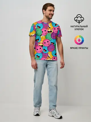 Мужская базовая футболка / Pattern