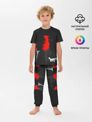 Детская пижама с брюками / Дымится голова