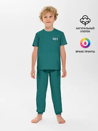 Детская пижама с брюками / Игрок 001.