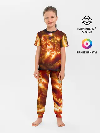 Детская пижама с брюками / Звезда