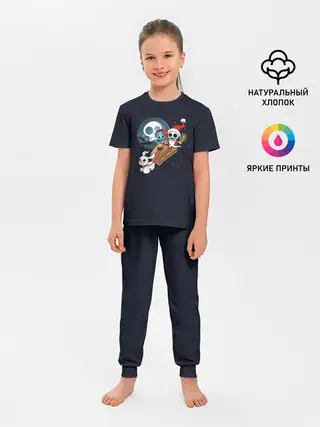 Детская пижама с брюками / Дух Рождества