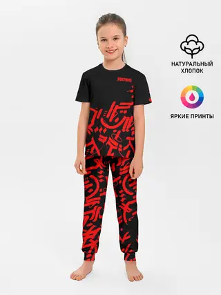 Детская пижама с брюками / Fortnite
