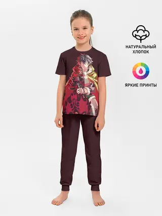 Детская пижама с брюками / Восхождение Героя Щита