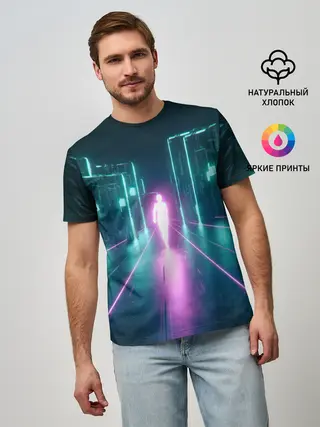 Мужская базовая футболка / OutRun