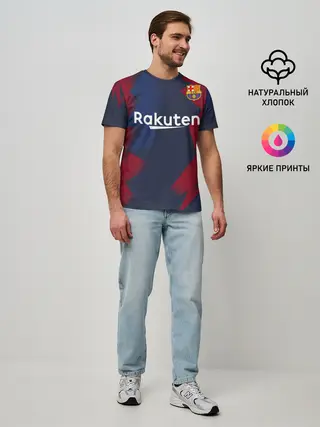 Мужская базовая футболка / Barcelona PreMatch home