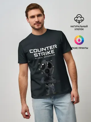 Мужская базовая футболка / CS GO | COUNTER TERRORIS