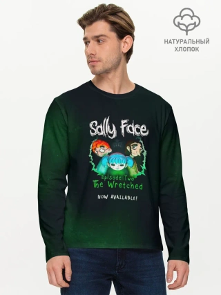 Мужской лонгслив базовый / Sally Face