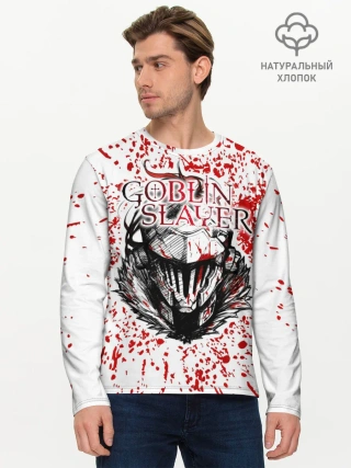 Мужской лонгслив базовый / Goblin Slayer blood spots