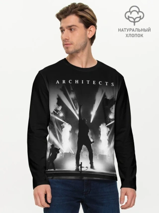 Мужской лонгслив базовый / Architects