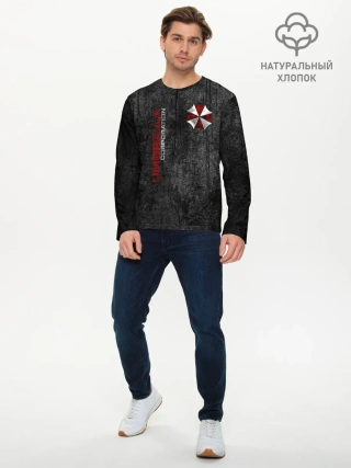 Мужской лонгслив базовый / Umbrella corporation