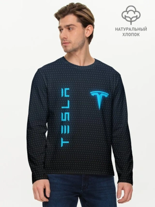 Мужской лонгслив базовый / TESLA