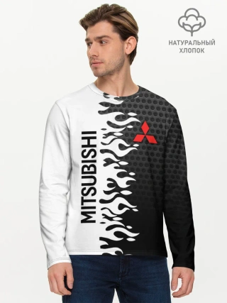 Мужской лонгслив базовый / MITSUBISHI