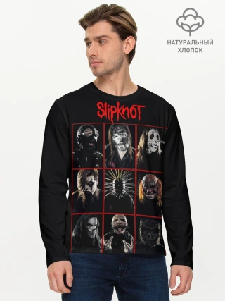 Мужской лонгслив базовый / Slipknot-Alltogether