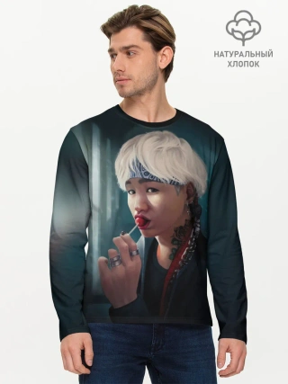 Мужской лонгслив базовый / Suga