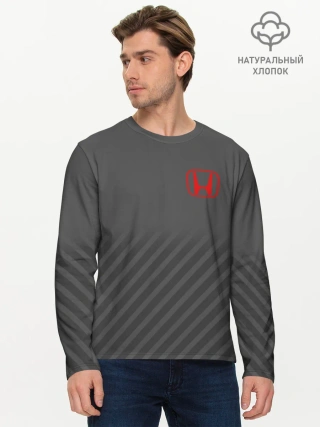 Мужской лонгслив базовый / HONDA SPORT