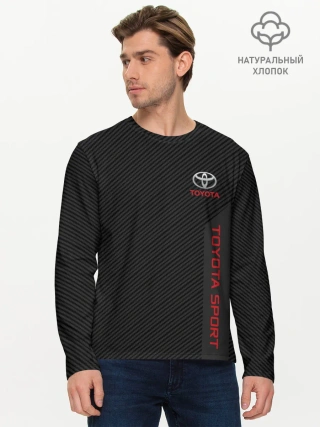 Мужской лонгслив базовый / TOYOTA | ТОЙОТА