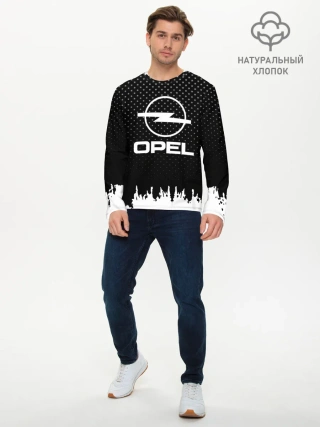 Мужской лонгслив базовый / Opel