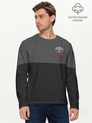 Мужской лонгслив базовый / TOYOTA SPORT