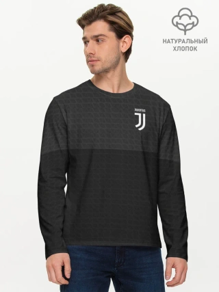 Мужской лонгслив базовый / JUVENTUS / ЮВЕНТУС