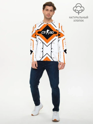 Мужской лонгслив базовый / Asiimov