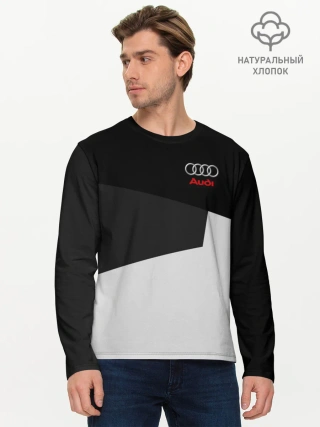 Мужской лонгслив базовый / AUDI SPORT | АУДИ