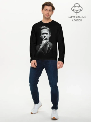 Мужской лонгслив базовый / Ryan Gosling