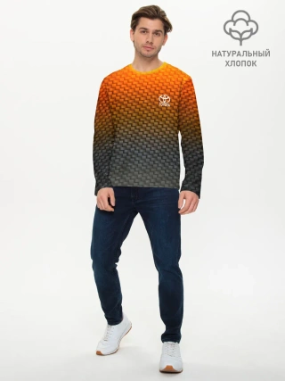 Мужской лонгслив базовый / TOYOTA COLLECTION CARBON