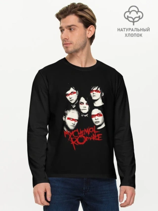 Мужской лонгслив базовый / Группа My Chemical Romance