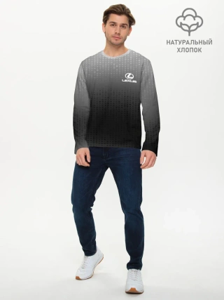Мужской лонгслив базовый / Lexus sport collection