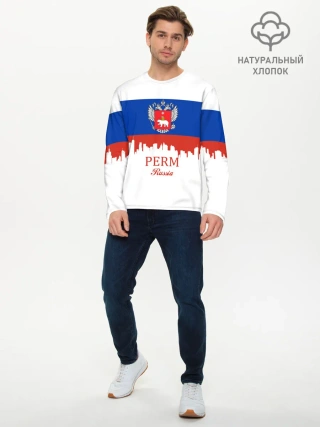 Мужской лонгслив базовый / Perm