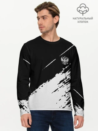 Мужской лонгслив базовый / Russia sport