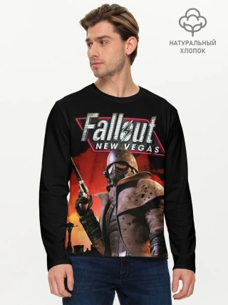Мужской лонгслив базовый / Fallout New Vegas