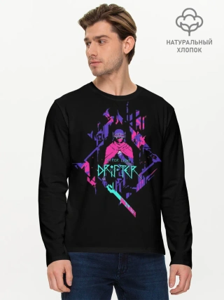Мужской лонгслив базовый / Hyper Light Drifter