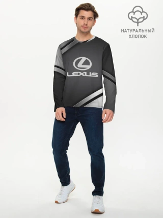 Мужской лонгслив базовый / LEXUS SPORT